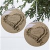 Product Thumbnail 2 Sided Wood Ornament