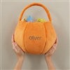Product Thumbnail Holding Orange Bag