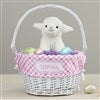 White Easter Basket