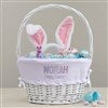 White Easter Basket