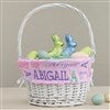 White Easter Basket