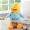 Blue Plush Duck