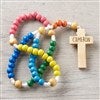 Multicolored Wood Rosary