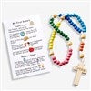 Product Thumbnail Wood Rosary with Prayer Card