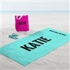 Beach Bag with Towel (sold separately)