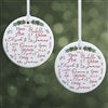 Product Thumbnail 2 Sided Glossy Ornament