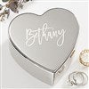 Silver Heart Keepsake  