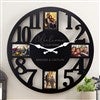 Product Thumbnail Black Entryway Picture Frame Wall Clock