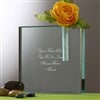 Engraved Message Bud Vase