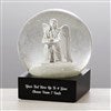 Engraved Message Snow Globe