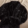 Black Fleece Robe