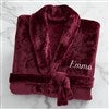 Product Thumbnail Maroon Fleece Robe