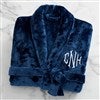 Product Thumbnail Navy Fleece Robe