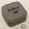 Product Thumbnail Grey Leatherette - closed