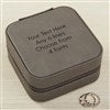 Product Thumbnail Grey Leatherette - closed