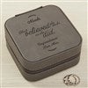 Product Thumbnail Grey Leatherette - closed