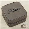 Product Thumbnail Grey Leatherette - closed
