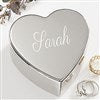 Product Thumbnail Silver Heart Keepsake Box