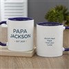 Product Thumbnail 11 oz. Blue mug