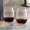 Stemless Wine Glass