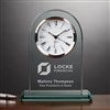 Pmall thumb Engraved Logo Glass Clock  - 41548