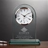 Pmall thumb Engraved Logo Glass Clock  - 41548
