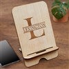Product Thumbnail Whitewash Wooden Phone Stand