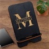 Product Thumbnail Black Wooden Phone Stand