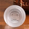 Pmall thumb Engraved Logo Glass Baseball  - 41566