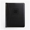 Pmall thumb Personalized Logo Black Leather Portfolio  - 41569