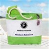 Pmall thumb Embroidered Logo Beach Tote - Green - 41626
