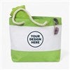 Pmall thumb Embroidered Logo Beach Tote - Green - 41626