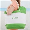 Pmall thumb Embroidered Logo Beach Tote - Green - 41626