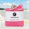 Pmall thumb Embroidered Logo Beach Tote - Pink - 41627