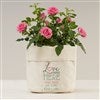 7x7 Canvas Planter Bag