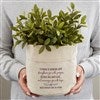 7x7 Canvas Planter Bag