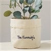 7x7 Canvas Planter Bag