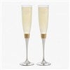 Pmall thumb Personalized Logo Gold Hammered Toasting Flutes - 41958