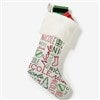 Product Thumbnail Ivory Faux Fur Stocking