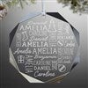Product Thumbnail Octagon Glass Ornament