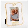 Product Thumbnail Engraved Golden 50th Anniversary Frame  