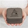Product Thumbnail Grey Leatherette - Model Shot