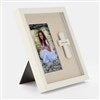 Product Thumbnail Engraved Cross Charm Picture Frame