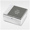 Pmall thumb Corporate Engraved Silver and Gunmetal Keepsake Box  - 43019