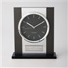 Pmall thumb Corporate Engraved Recognition Black and Silver Tabletop Clock  - 43020