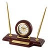 Pmall thumb Corporate Engraved Mahogany Finish Double Pen Stand  - 43023