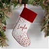 Product Thumbnail Burgundy Stocking