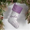 Product Thumbnail Purple Stocking