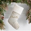 Product Thumbnail Ivory Faux Fur Stocking
