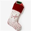 Product Thumbnail Burgundy Stocking